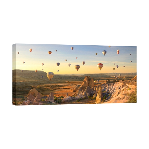 Toile murale imprimée Mongolfières en Cappadoce Pangea Images Promotion