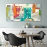 Tableau moderne abstrait impression sur toile Paused Events Anne Munson Remises