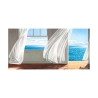 Impression sur toile tableau avec fenêtre sur la mer Ocean Escape Pierre Benson Offre