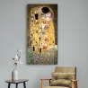 Toile imprimée moderne pour salon Le Baiser Gustav Klimt Remises