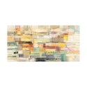Tableau abstrait géométrique impression sur toile Caleidoscopio Lucas Offre