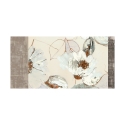 Tableau moderne avec fleurs imprimées sur toile Parure (Neutral) Kelly Parr Offre