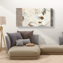 Tableau moderne avec fleurs imprimées sur toile Parure (Neutral) Kelly Parr Remises