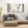 Tableau moderne avec fleurs imprimées sur toile Parure (Neutral) Kelly Parr Remises