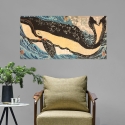 Impression sur toile Miyamoto tue une baleine géante Kuniyoshi Utagawa Remises