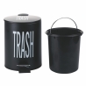 Poubelle à pédale avec seau amovible 3L Trash Bigismore Vente