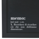 Tableau mural en fer noir avec craies 40x60cm Victionary Memo Vente
