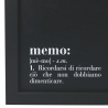 Tableau mural en fer noir avec craies 40x60cm Victionary Memo Vente