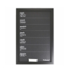 Tableau planificateur hebdomadaire noir vertical 40x60cm avec craies Victionary Week Promotion