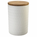 Ensemble de 3 bocaux de cuisine en céramique avec couvercle Shade of Shape Géométries Remises