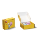 Set de 3 patères murales rondes colorées L-M-S LEGO Choix