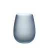 Ensemble de verres en verre bleu effet givré 600ml Happy Hour Ocean Réductions