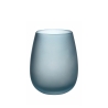 Ensemble de verres en verre bleu effet givré 600ml Happy Hour Ocean Remises