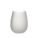 Ensemble de verres en verre bleu effet givré 600ml Happy Hour Ocean Catalogue