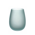 Ensemble de verres en verre bleu effet givré 600ml Happy Hour Ocean Modèle