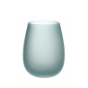 Ensemble de verres en verre bleu effet givré 600ml Happy Hour Ocean Modèle