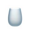 Ensemble de verres en verre bleu effet givré 600ml Happy Hour Ocean Caractéristiques