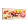 Tableau floral coloré impression sur toile canvas Nel vento Luigi Florio Promotion