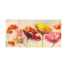 Tableau floral coloré impression sur toile canvas Nel vento Luigi Florio Offre