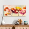 Tableau floral coloré impression sur toile canvas Nel vento Luigi Florio Vente
