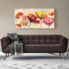 Tableau floral coloré impression sur toile canvas Nel vento Luigi Florio Remises