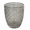 Ensemble de 6 verres à eau en verre transparent coloré gris Castle Stone Offre