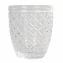 Ensemble de 6 verres à eau en verre transparent coloré gris Castle Stone Prix