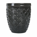 Ensemble de 6 verres à eau en verre transparent coloré gris Castle Stone 