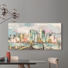 Tableau sur toile paysage urbain moderne Couleurs à Manhattan Luigi Florio Remises