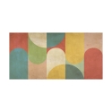 Tableau moderne abstrait sur toile Northern Summer Sandro Nava Offre