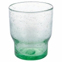Ensemble de 6 verres à eau artisanaux en verre vert Unico Greenery Remises