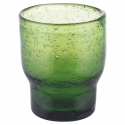 Ensemble de 6 verres à eau artisanaux en verre vert Unico Greenery Modèle
