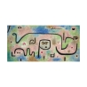 Tableau abstrait impression sur toile colorée Insula Dulcamara Paul Klee Offre