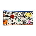 Tableau abstrait impression sur toile canvas Rich Harbour Paul Klee Promotion