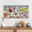 Tableau abstrait impression sur toile canvas Rich Harbour Paul Klee Vente