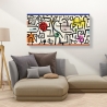 Tableau abstrait impression sur toile canvas Rich Harbour Paul Klee Remises