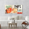 Impression sur toile tableau abstrait moderne Pop Love 1 Peter Winkel Remises