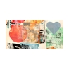 Tableau abstrait avec cœurs et cercles impression sur toile Pop Love 2 Peter Winkel Offre
