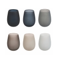Ensemble de 6 verres à eau goutte 600 ml gris Happy Hour Stones Promotion