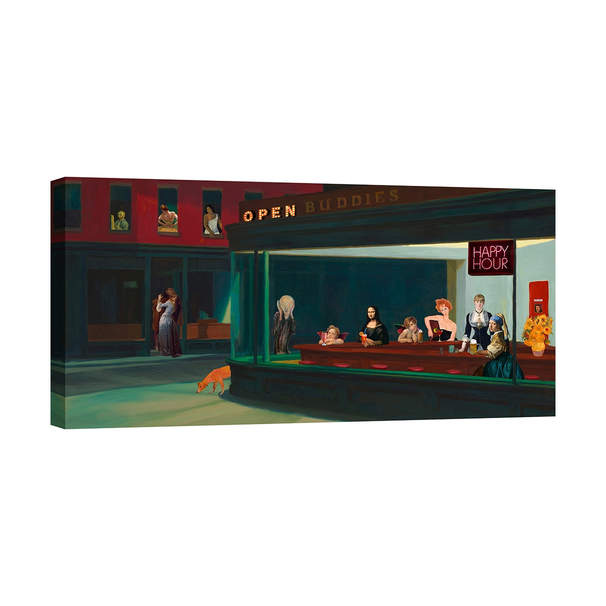 Tableau pop art impression moderne sur toile An Art Night Out Steven Hill Promotion Tableau pop art impression moderne sur toile An Art Night Out Steven Hill Promotion