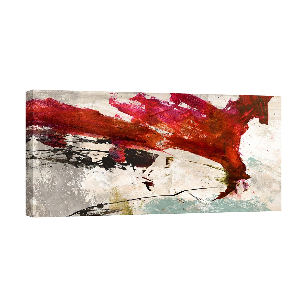 Tableau abstrait impression sur toile canvas Colors Rumbling Jim Stone Promotion Tableau abstrait impression sur toile canvas Colors Rumbling Jim Stone Promotion