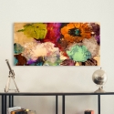 Tableau Floral Abstrait Impression sur Toile Floating Flowers Jim Stone Vente