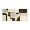 Tableau abstrait géométrique impression sur toile Pale Winter Steve Roja Offre