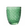 Set de 6 verres de table en verre vert transparent Castle Greenery Offre