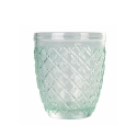 Set de 6 verres de table en verre transparent bleu Castle Ocean Choix