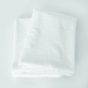 Ensemble de 2 taies d'oreiller 50x80 cm en coton blanc avec fermeture éclair Dallas Promotion