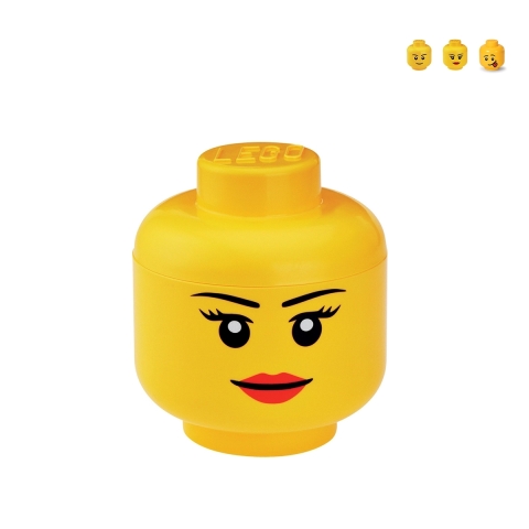 Grande boîte de rangement LEGO en forme de tête L Promotion