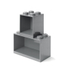 Étagères modulaires empilables LEGO Brick Shelf Set 4+8 Remises