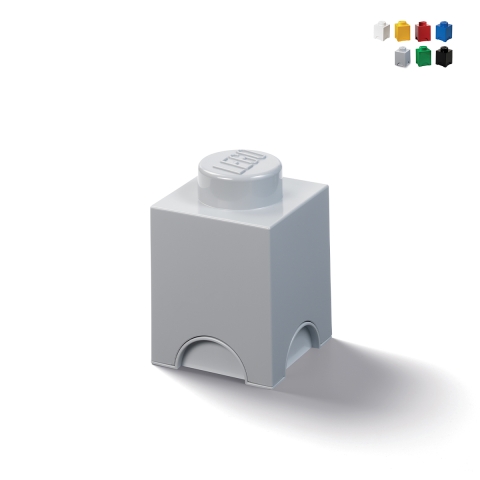 Boîte carrée empilable LEGO Brick 1 plot Promotion