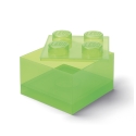 Boîte transparente avec couvercle LEGO Brick 4 tenons Choix